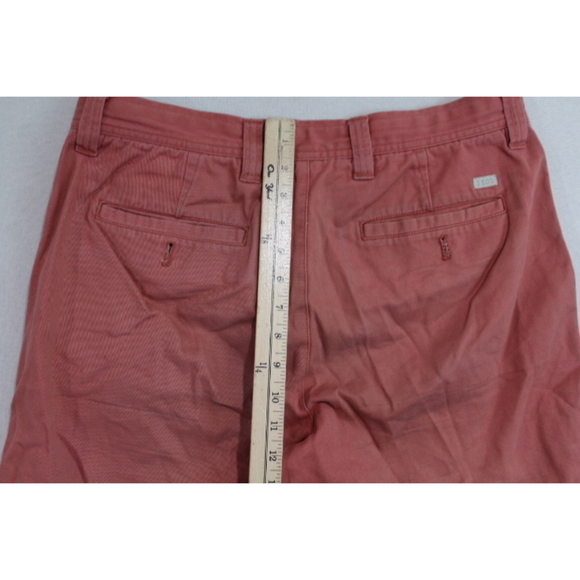 Izod Saltwater Men Pink Shorts Summer Beach Size 32 - Picture 6 of 9